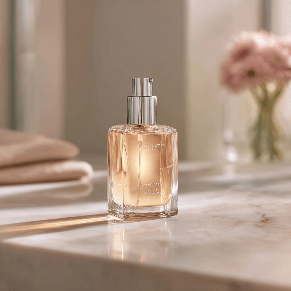 Serum bottle — beauty retail product photography