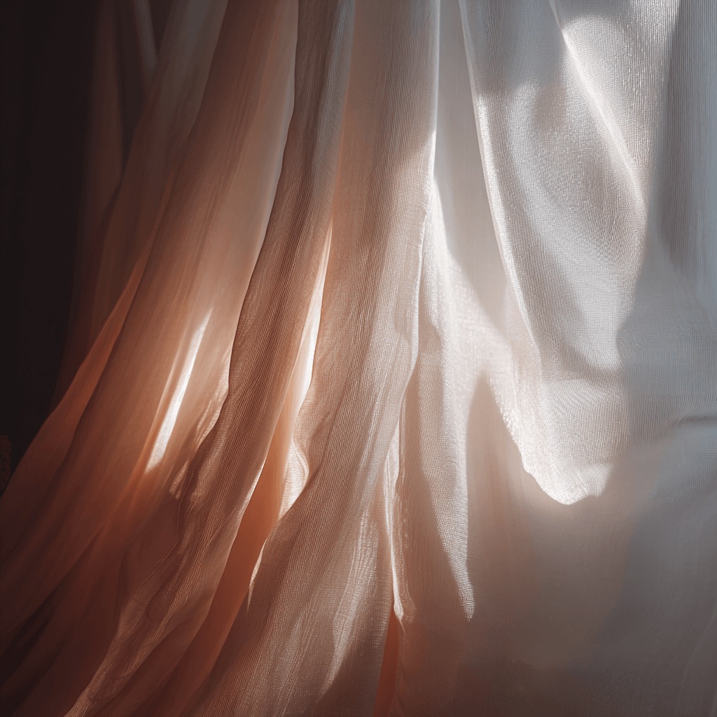 Sheer glow — interior editorial photography